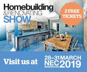 Homebuilding and Renovating Show NEC 28 - 31st March